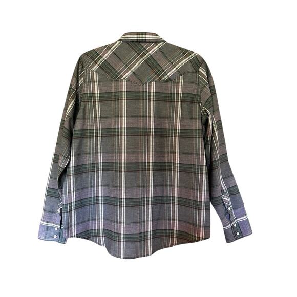 Simms Ruby River Women’s Long Sleeve Plaid Shirt Pearl Snaps Fishing Outdoor L - Picture 3 of 14